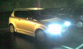 s� kom der xenon p� t�sen... 8000k