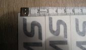 Stickers.dk Lige kommet ind af d�ren i dag .. 4 S�lv / 4 Sort