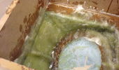 Glasfiber st�bning