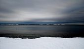 Flot baggrunds billede ved Sk�ring strand..